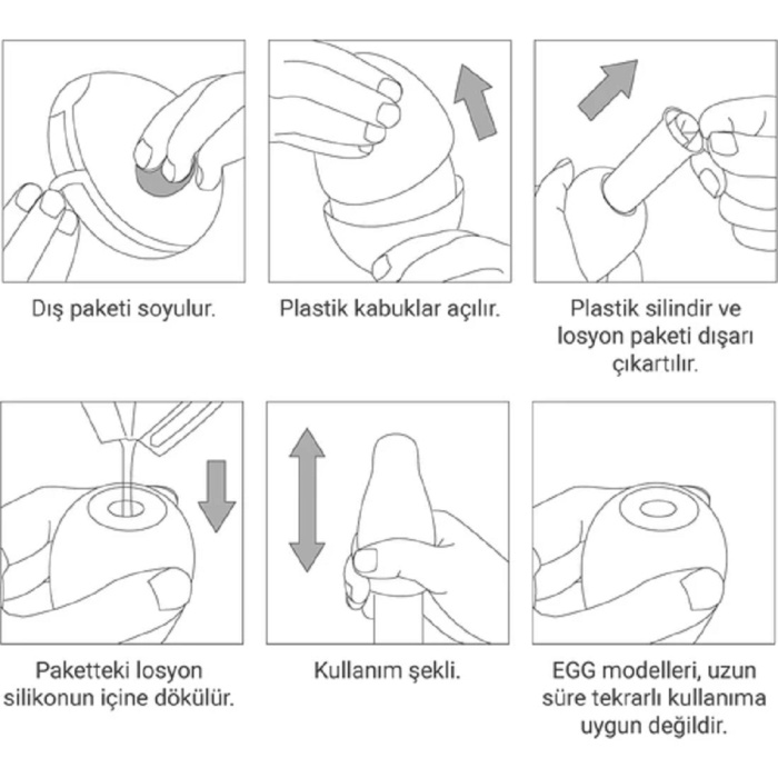 Mastero Cep Tipi Yumurta Mastürbatör