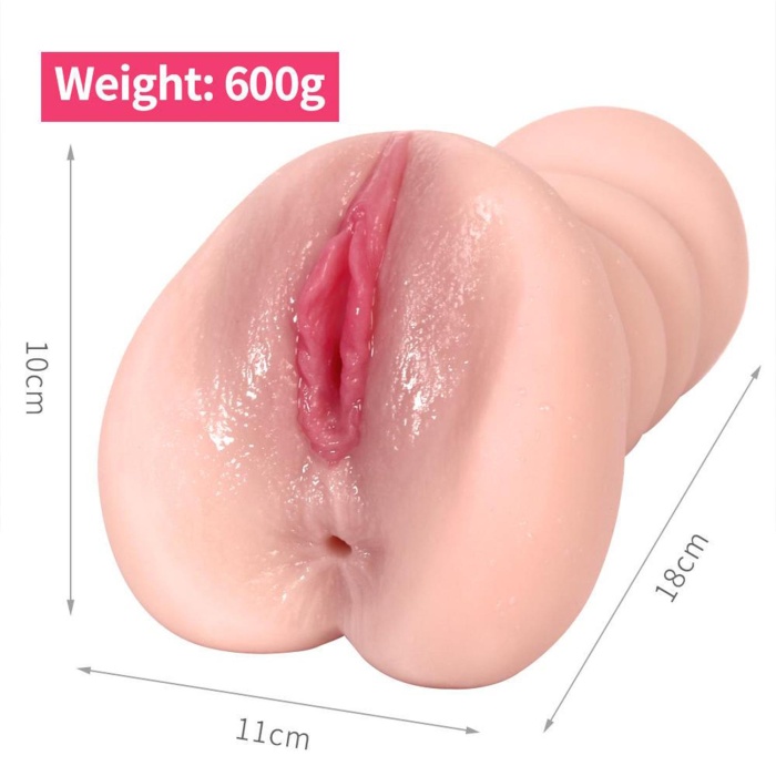 Gerçekçi Vajina Anal Mastürbatör