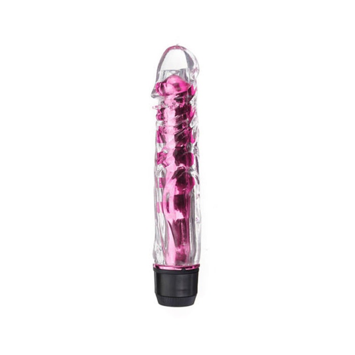 Modern Şeffaf Vibratör Pembe