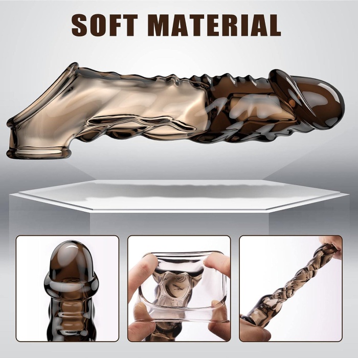 Şeffaf Penis Kılıfı Titreşimsiz