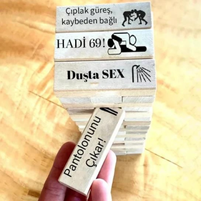 Yetişkin Jenga Oyunu