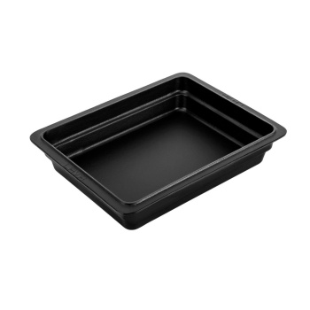 Lava Servis Tabağı 26 X 33 Cm Siyah