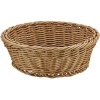 Biradlı Plastik Yuvarlak Sepet 21X21X7