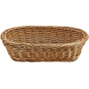 Biradlı Plastik Oval Sepet 24X16X7