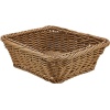 Biradlı Plastik Kare Sepet 19X19X7