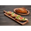Lava Servis Ahşabı Dikdörtgen Döküm Plaka 60 X 15 Cm