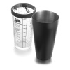 Biradlı Boston Shaker Siyah