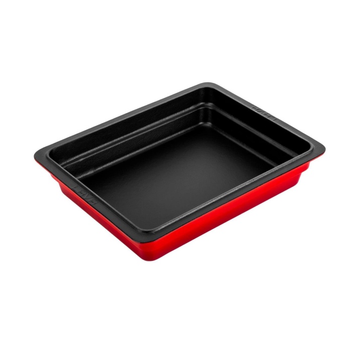 Lava Servis Tabağı 26 X 33 Cm Kırmızı