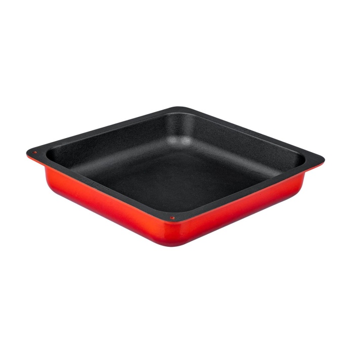 Lava Servis Tepsisi 35 X 32 Cm Kırmızı
