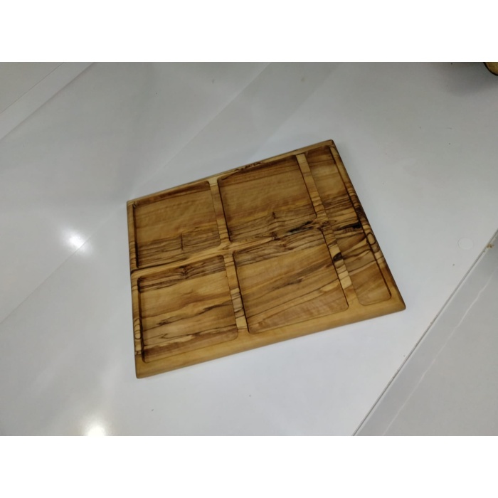 GST Titan Kare Kahvaltı Tabağı 35 X 35 Cm