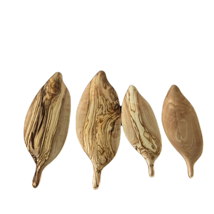 GST Zeytin Yaprağı Tabak - Büyük 37 X 11 Cm