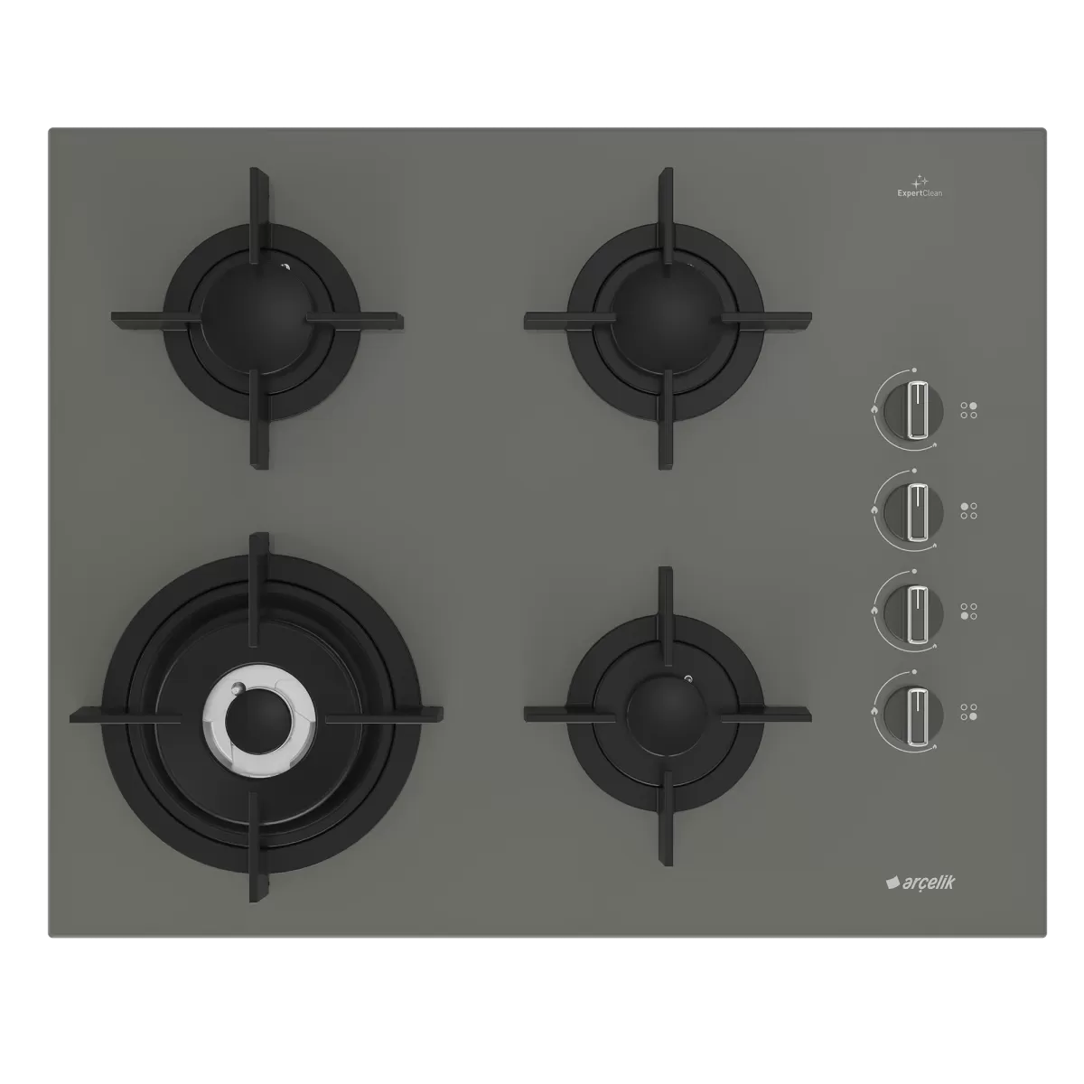 ARÇELİK OCD T 651 DWG Fibona Serisi Gazlı Cam Tablalı Ocak