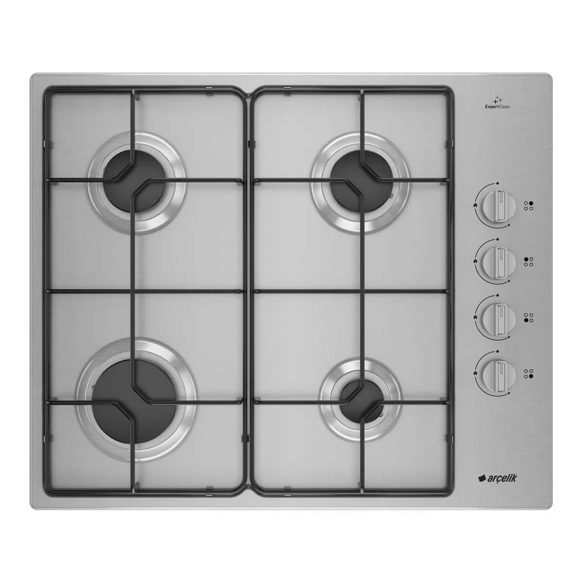 ARÇELİK OML D 611 EI Gazlı Metal Tablalı Ocak