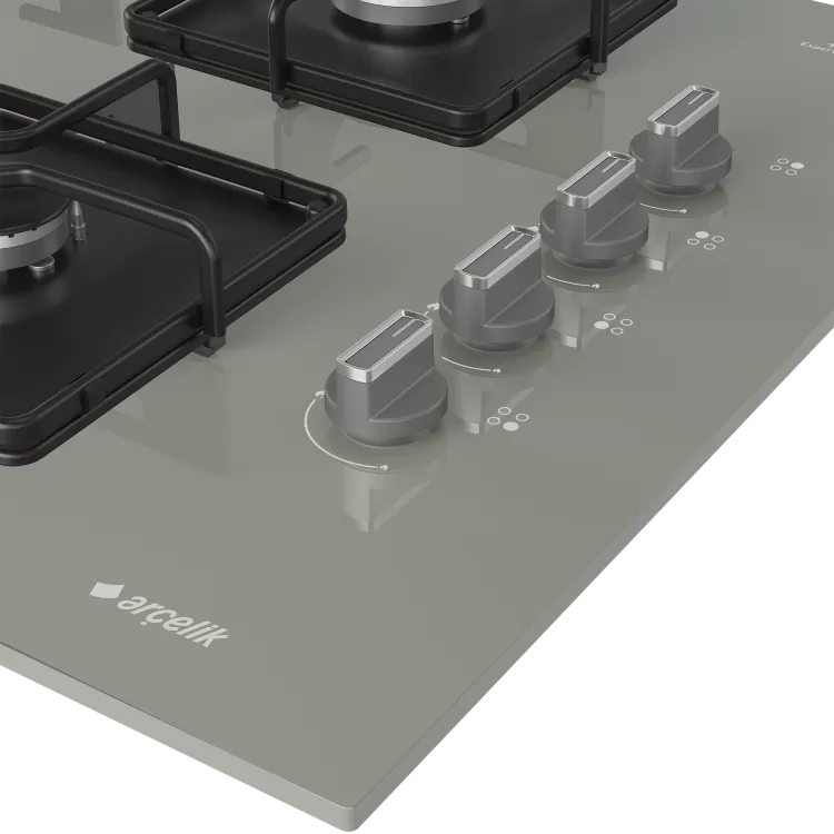 ARÇELİK OCD K 651 EG Gazlı Cam Tablalı Ocak