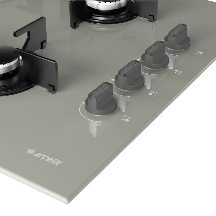 ARÇELİK OCD T 601-1 EG Gazlı Cam Tablalı Ocak