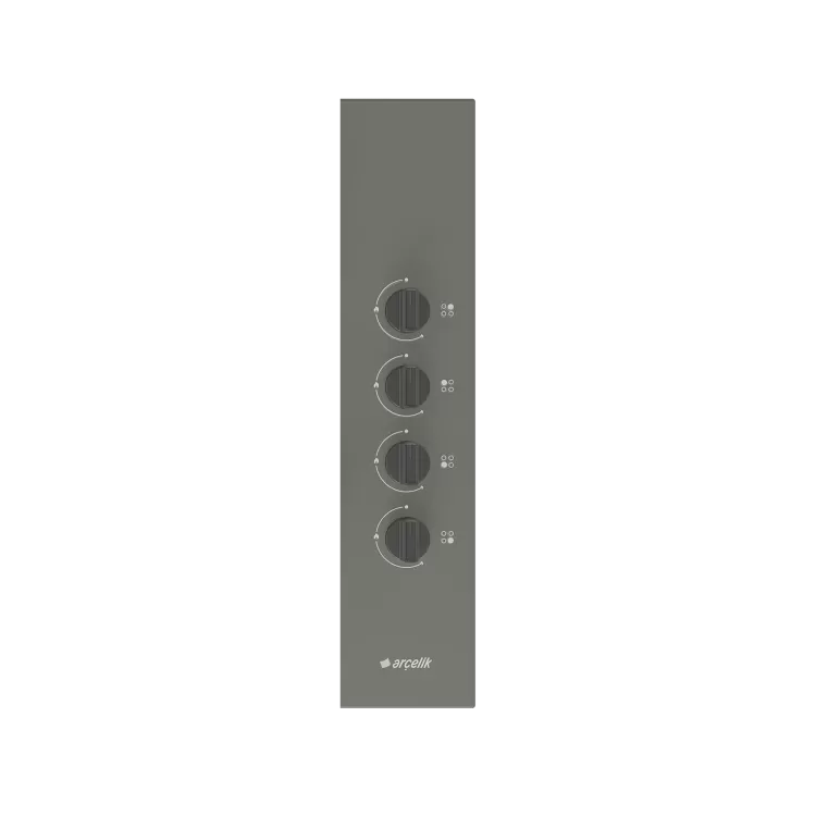 ARÇELİK OCD T 601-1 EG Gazlı Cam Tablalı Ocak