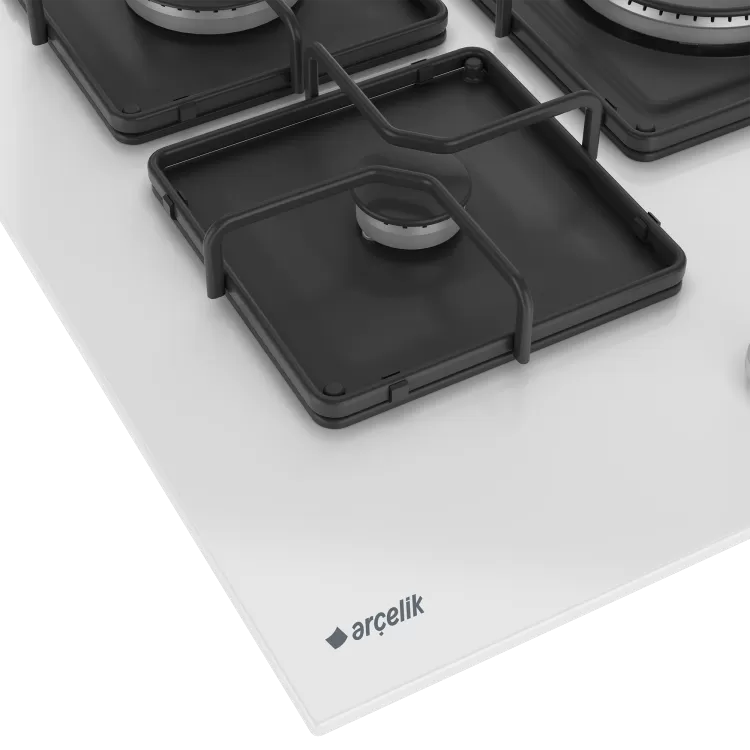 ARÇELİK OCD K 752 EWB Gazlı Cam Tablalı Ocak