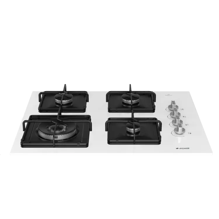 ARÇELİK OCD K 651 EWB Gazlı Cam Tablalı Ocak