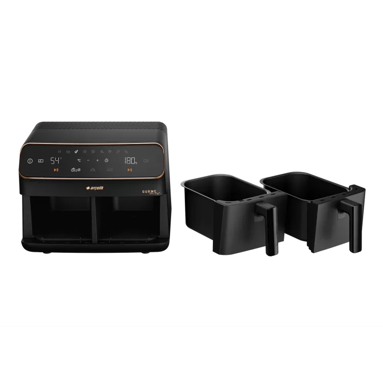 ARÇELİK FR 9284 Arçelik Gurme DuoFry™ Az Yağlı Fritöz