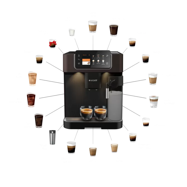 ARÇELİK EM 9495 Imperium Barista® Tam Otomatik Espresso Makinesi