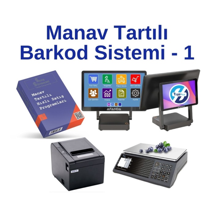 Manav Tartılı Barkod Sistemi - 1