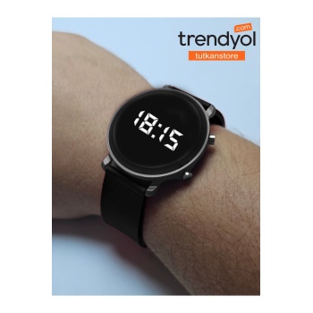 Unisex Dijital Tuşlu Silikon Kordon Kol Saati Çocuk Saati - Kadın - Erkek - Kullanıma Uygun