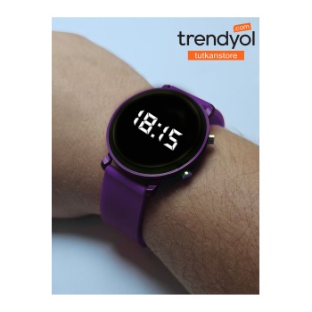 Unisex Dijital Tuşlu Silikon Kordon Kol Saati Çocuk Saati