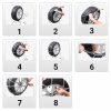 Oto Lastik Kar Zinciri 255/55/R18 4x4 Tipi Binek Suv Minibüs Takmatik Kolay Montaj
