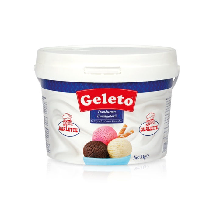 Geleto Dondurma Emulgatörü 20 kg 5kgx4 Koli