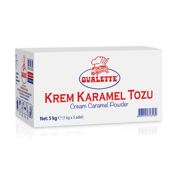 Ovalette Krem Karamel Toz Karışımı 1 Kg