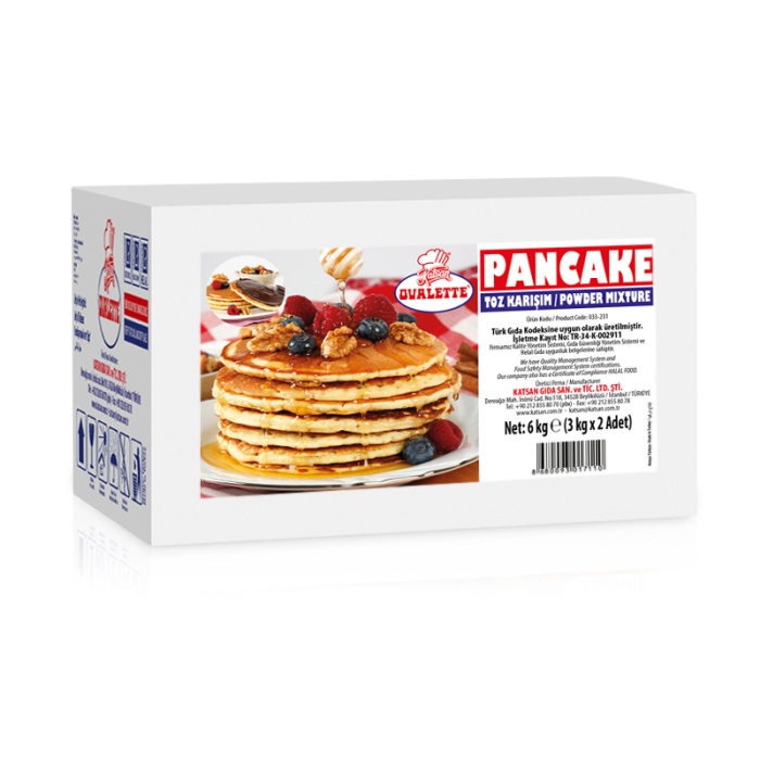 Ovalette Pancake Toz Karışımı 1 Kg