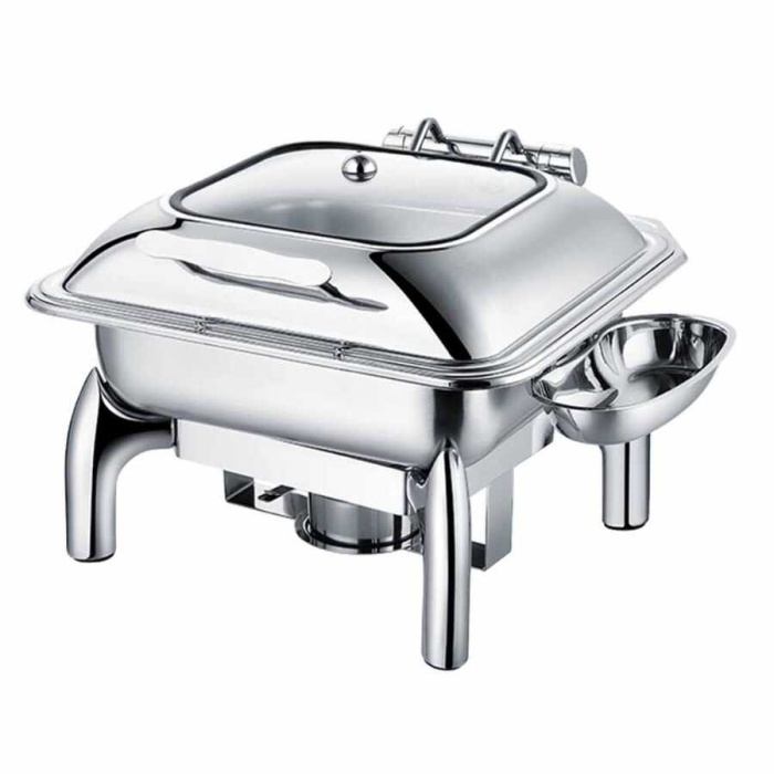 CHAFING DISH HİDROLİK KAPAK 6 L 2/3 (CDH-6)