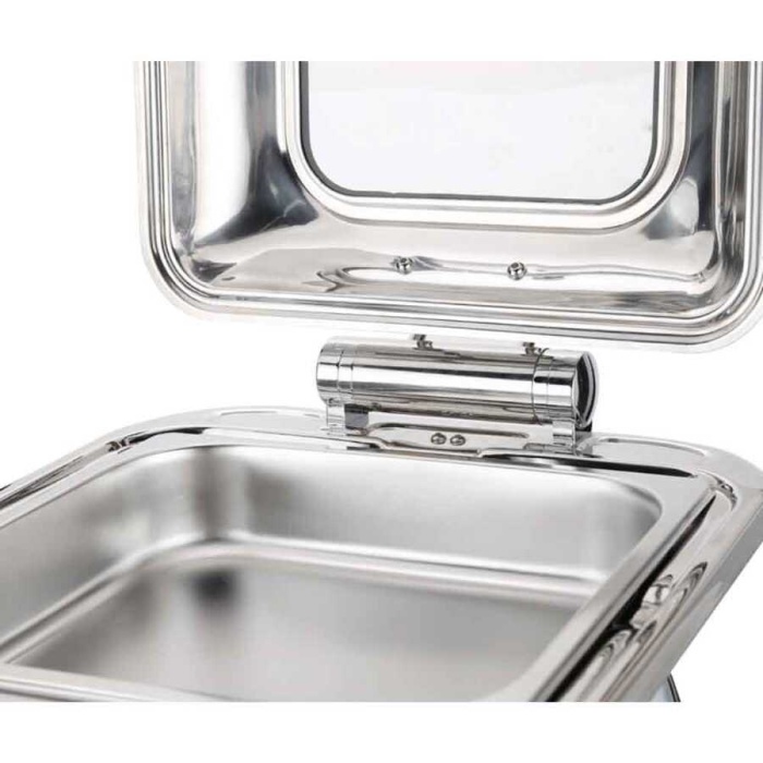 CHAFING DISH HİDROLİK KAPAK 6 L 2/3 (CDH-6)