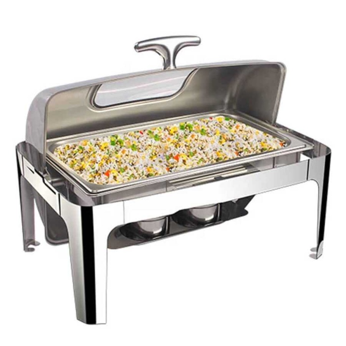 CHAFING DISH ROLL TOP CAMLI 9 L (CDR-9C)