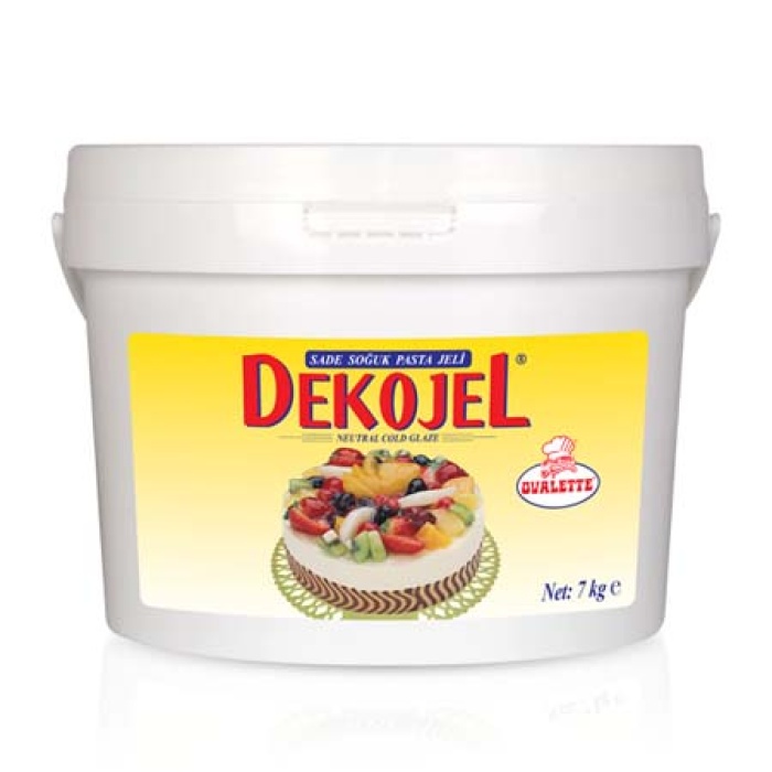 Dekojel Parlak Soğuk Sade Pasta Jeli Jölesi 7 Kg