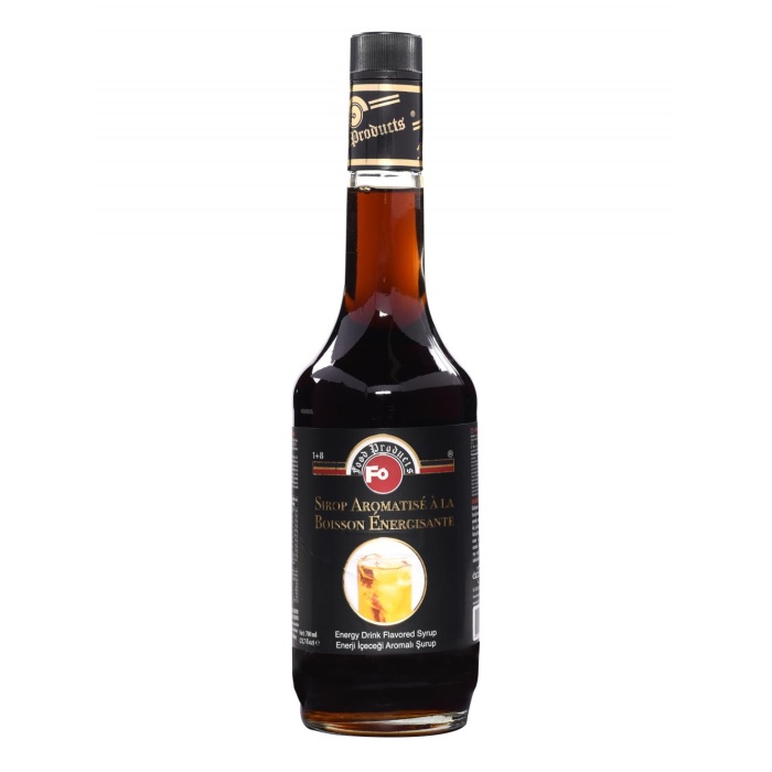 Enerji İçeceği Aromalı Kokteyl Şurubu 700ml