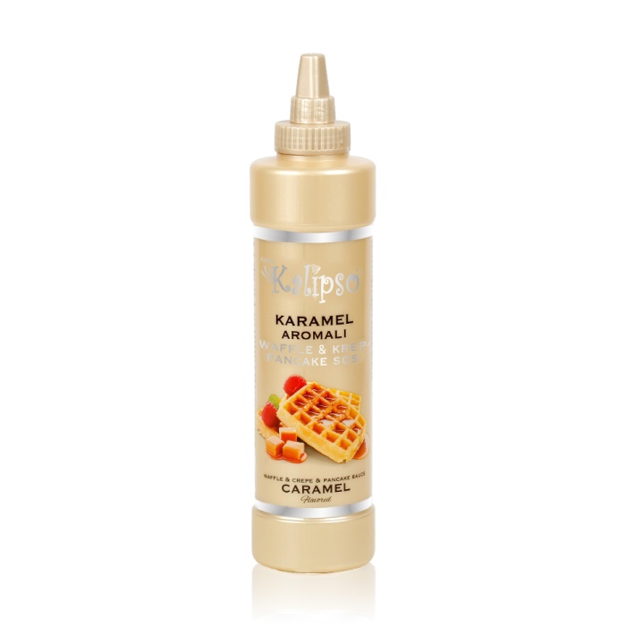 Karamelli Waffle Krep Pancake Sosu 850 gr Yoğun Akışkan