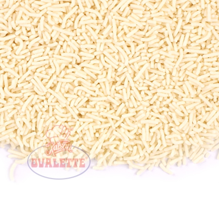 Beyaz Vermicelli Çubuk Çikolata 2 Kg