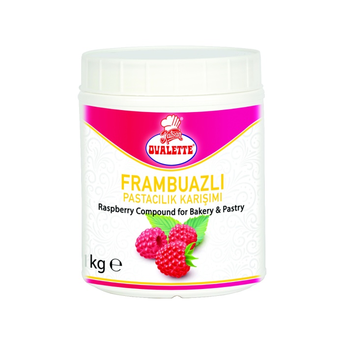 Ovalette Katsan Frambuaz Ahududulu Pastacılık Karışımı 1 Kg