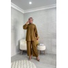 Camel Çilek Kumaş İkili Takım