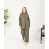 Haki Yeşili Oyso Pantolonlu Takım
