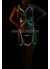Fantezi Giyim Renkli Reflektörlü Body Harness