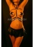 Deri Fantazi İç Giyim - Bondage Harness - APFT549