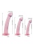 Censan 3lü Yumuşak Dokuda Anal Jel Dildo Set