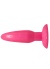 Smooth 14 Cm Vantuzlu Anal Plug Anal Tıkaç Tıpa Pembe Anal Dildo