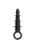 Pretty 13 CM Boğumlu Süper Kalite Anal Plug Anal Açıcı Zenci Dildo