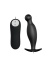 12 Titreşimli Kumandalı Anal Vibratör Zenci Anal Plug Stimülatör