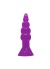 Boğumlu 17 CM Silikon Anal Plug Vantuzlu Anal Tıkaç Dildo