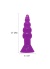 Boğumlu 17 CM Silikon Anal Plug Vantuzlu Anal Tıkaç Dildo