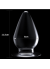 12 cm Vantuzlu Ultra Soft Anal Plug Şeffaf